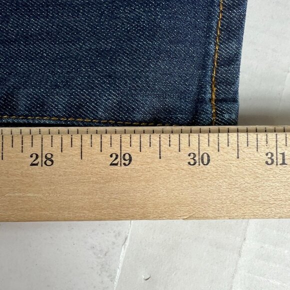 Kut From The Kloth Jeans Women's 33x30 Farrah Bootcut Mid Rise Blue Denim Tag 8 - Picture 12 of 16